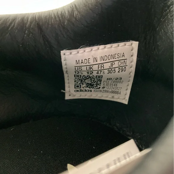 Adidas SFTM x Country OG Core Black  Core White & Earth Strata NIB Size 12.5 - Picture 8 of 9